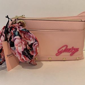 Juicy Couture Macaroon in Bloom Crossbody Handbag- Barbiecore - NWT